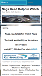 Mobile Screenshot of nagsheaddolphinwatch.com